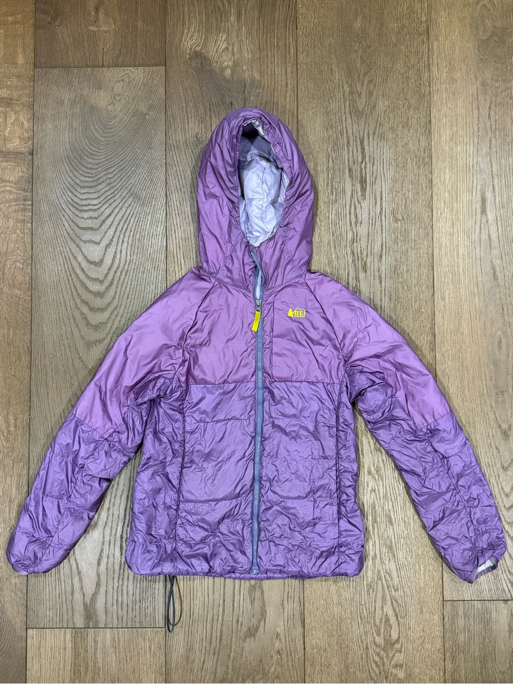 REI Co-op Kids Revelcloud Hooded
Jacket Purple Youth XL 18
